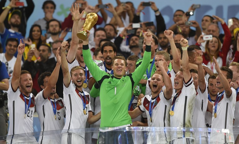 DFB Torwarttrikot Manuel Neuer (Foto AFP)