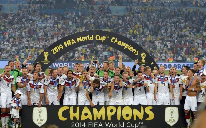 FIFA Weltrangliste Nummer 1: Weltmeister Deutschland (Foto AFP)