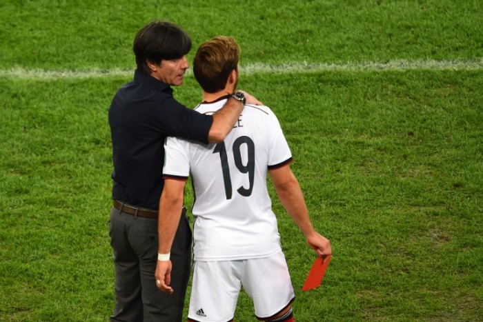 Löw und Götze im WM-Finale 2014 (Foto AFP)