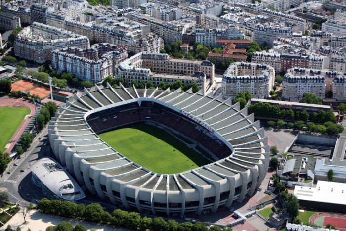 Parc des Princes stadion in Paris. AFP PHOTO LOIC VENANCE