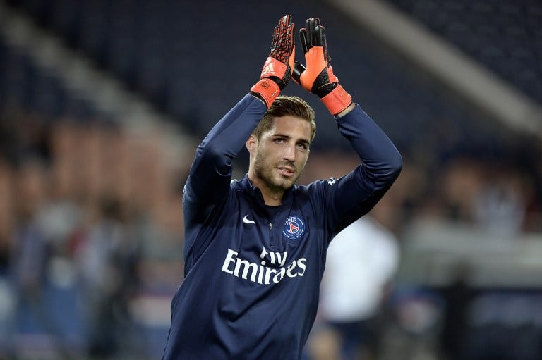 Paris Saint-Germain's Torwart Kevin Trapp. AFP PHOTO / MIGUEL MEDINA