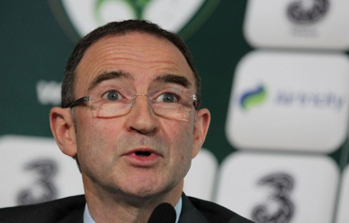 Der irische Trainer Martin O'Neill. AFP PHOTO/ PETER MUHLY