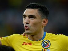 Romania's forward Claudiu Keseru looks on ahead of the UEFA Euro 2016 qualifying football match between Romania and Greece, in Bucharest, Romania on September 7, 2015. AFP PHOTO / DANIEL MIHAILESCU / AFP / DANIEL MIHAILESCU