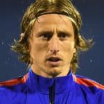 Luka Modric: Kroatischer Nationalspieler und Real Madrid Star. AFP PHOTO / STRINGER / AFP / STR