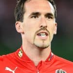 Christian Fuchs: Österreichischer Nationalspieler und Leicester City Star. AFP PHOTO / JOE KLAMAR