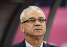 Anghel Iordanescu: Nationaltrainer von Rumänien. AFP PHOTO / DANIEL MIHAILESCU