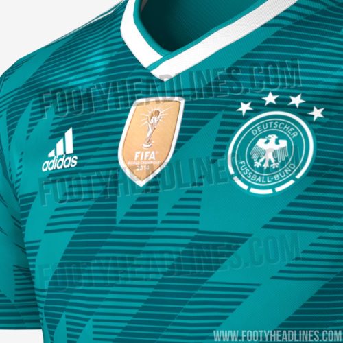 Das neue DFB Auswärts Trikot 2018 von adidas wird wieder grün sein.