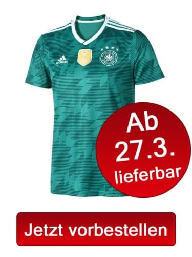 Jetzt das neue DFB Trikot Away vorbestellen.