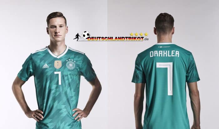 Julian Draxler im neuen WM Trikot away von adidas.