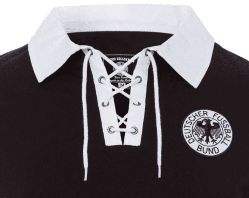 Das Deutschland Trikot 1954 in schwarz