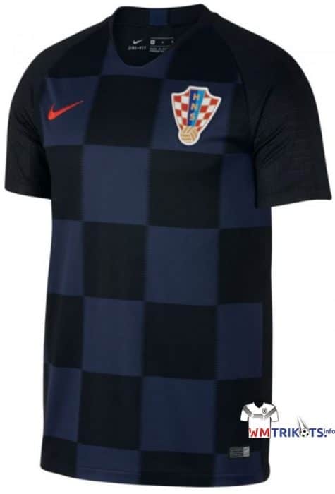 Das neue Kroatien away Trikot 2018 von nike