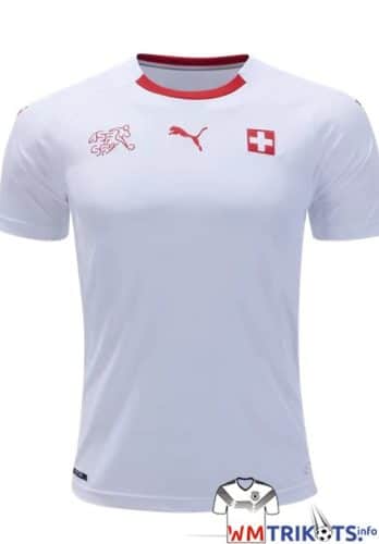 Das neue Puma Schweiz Away Trikot zur WM 2018