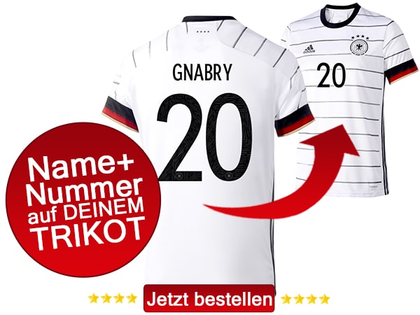 Das neue DFB Trikot von Serge Gnabry kaufen