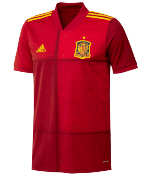 Das Spanien EM Trikot 2020 von adidas.