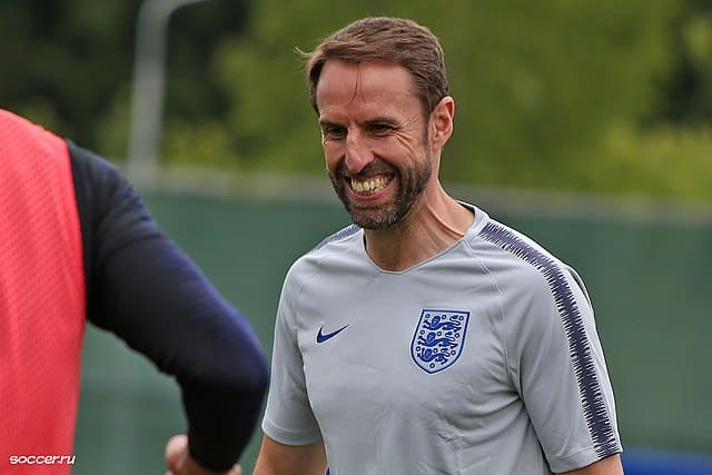 Gareth Southgate, Trainer der Three Lions, will Musiala für die Engländer gewinnen! Кирилл Венедиктов, 194a1767 0, CC BY-SA 3.0