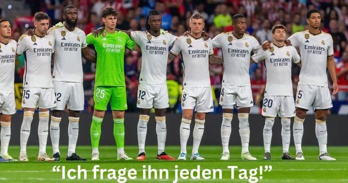 Toni Kroos kommt wieder zurpck und spielt bei der EM 2024 - sein Teamkollege Antonio Rüdiger: Ich frage ihn jeden Tag (Foto Depositphotos.com)