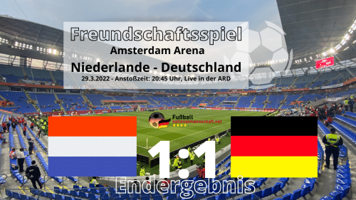 Deutschland - Niederlande 1:1