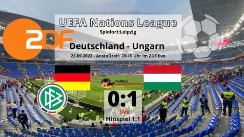 Deutschland gegen Ungarn 0:1 am 23.9.2022