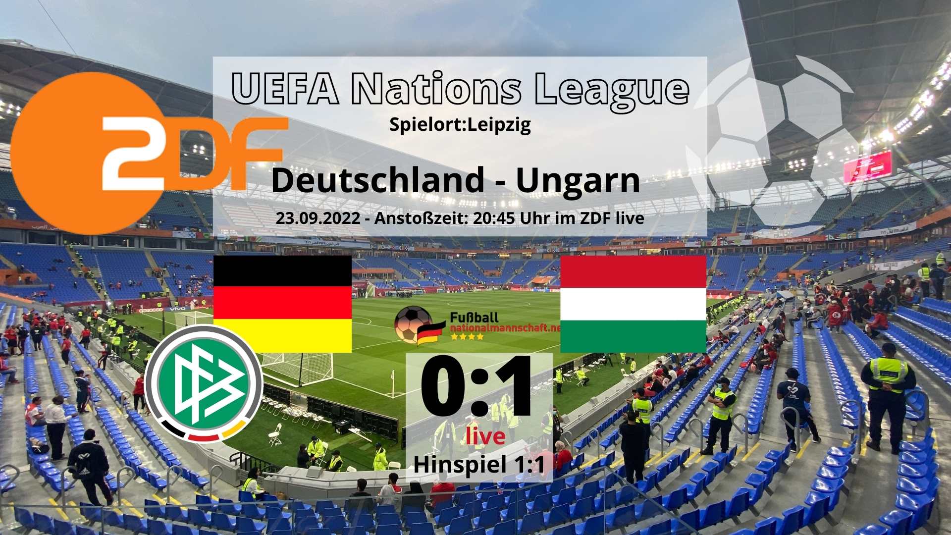 dfb spiel heute live