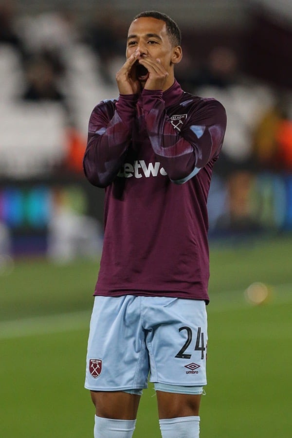 Thilo Kehrer #24 of West Ham United spielt in der UEFA Europa Conference League am 27th October 2022 (Photo by Arron Gent/News Images)