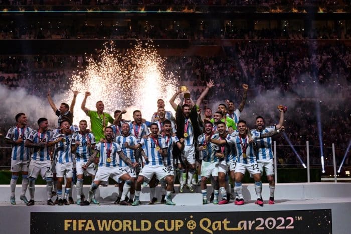 Argentinien wird Fußballweltmeister 2022 (Photo by Kirill KUDRYAVTSEV / AFP)