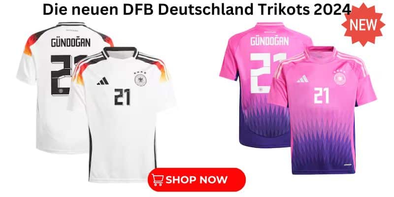 Das neue EM Trikot 2024 von Ilkay Gündogan