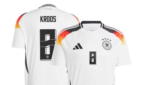 Rückennummer 8 im Deutschland Trikot - Toni Kroos