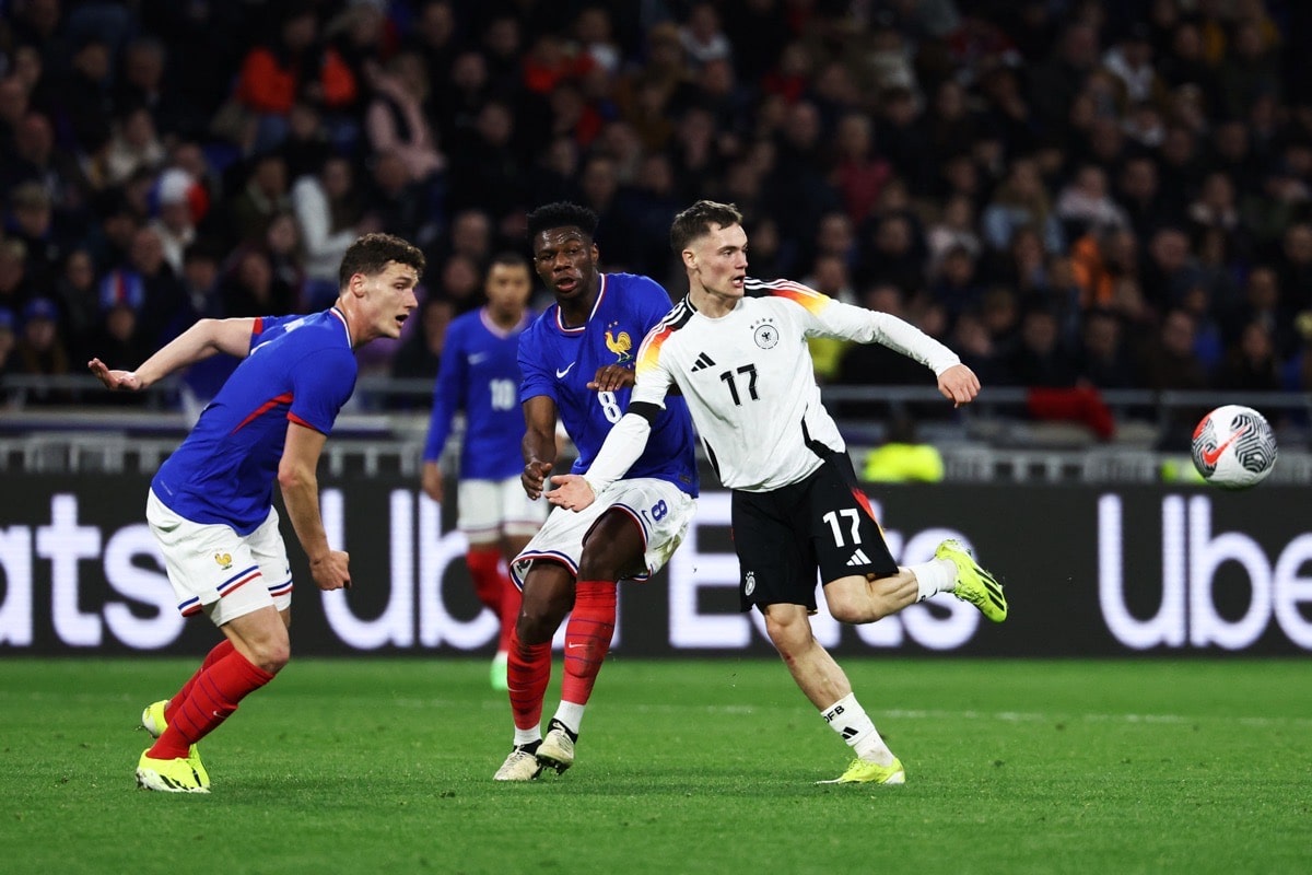 Rückennummer 17 im Deutschland Trikot