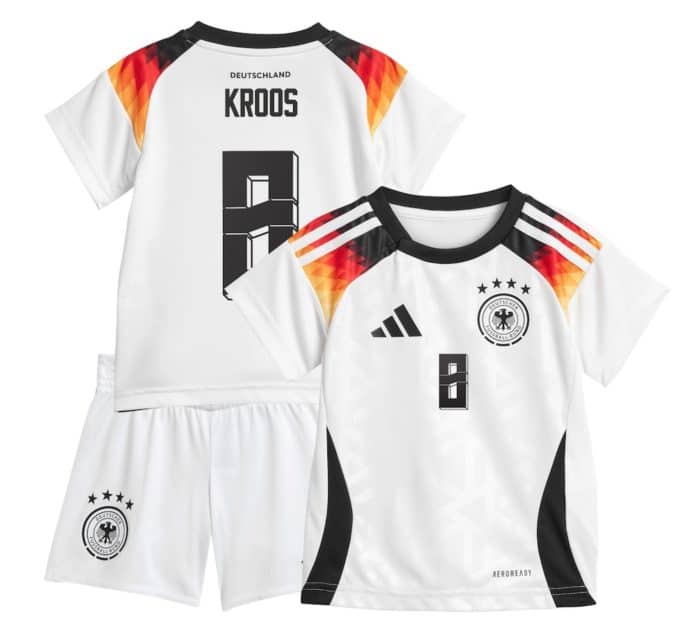 DFB Adidas EM Trikot Minikit 2024 mit Beflockung und personalisiert mit Namen