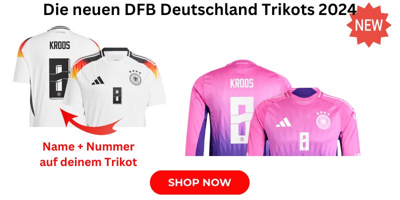 Rückennummer 8 im Deutschland Trikot - Toni Kroos