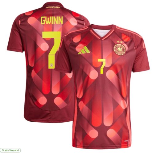 Neues DFB Auswärtstrikot 2025 der DFB-Frauen von Gwinn Nummer 7