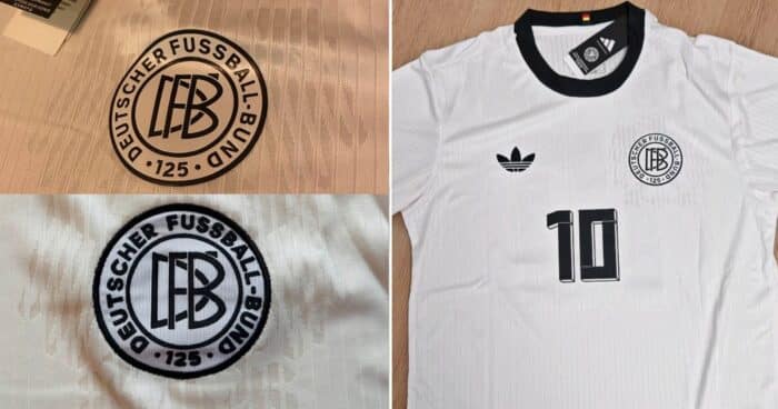 So sieht das neue 125 Jahre DFB Deutschland Trikot von Adidas aus!