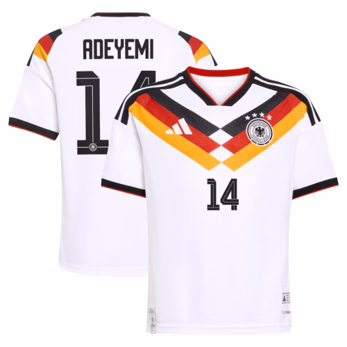Im November 2025 trägt das DFB Trikot 2026 Karim Adeyemi die Rückennummer 14.