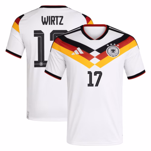 Im November 2025 trägt das DFB Trikot 2026 Florian Wirtz die Rückennummer 17.