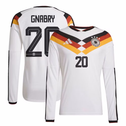 Im November 2025 trägt das DFB Trikot 2026 Serge Gnabry die Rückennummer 20.