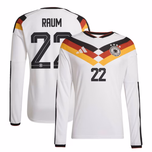 Im November 2025 trägt das DFB Trikot 2026 David Raum die Rückennummer 22.