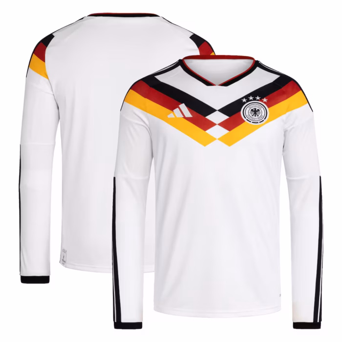 DFB Heimtrikot Langarm Replica (110 €): Klassischer Look, lange Ärmel