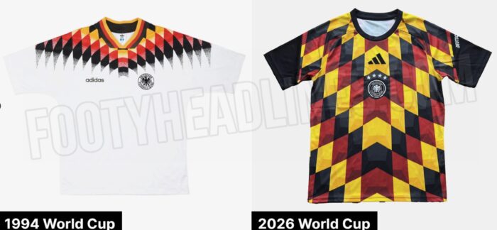 Neues Aufwärmshirt der deutschen Nationalmannschaft für die WM 2026 - Prematch Trikot 2026