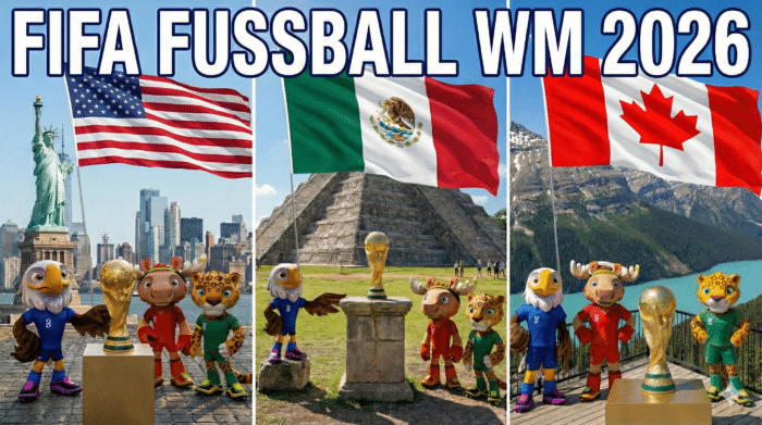 FIFA WM 2026 in den USA, Mexiko & Kanada