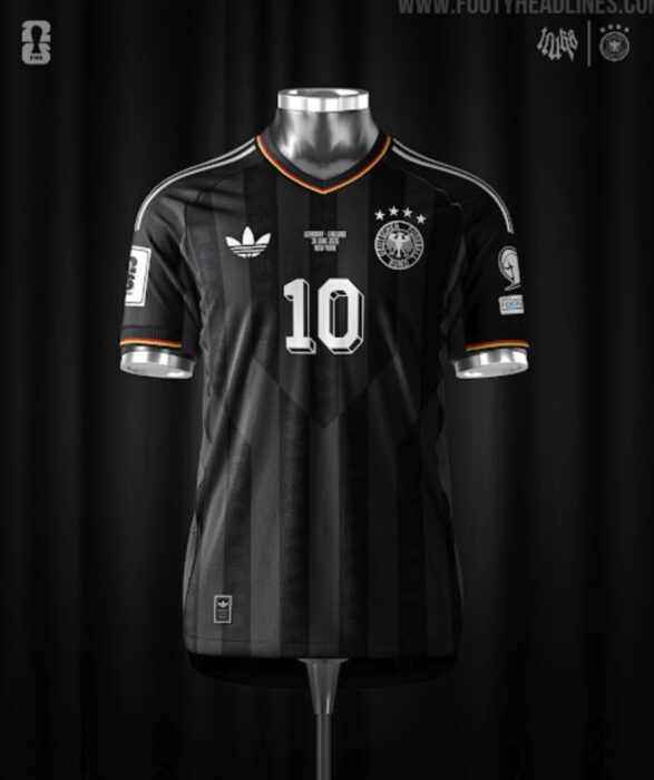 Plant Adidas ein schwarzes drittes DFB Trikot für die deutsche Nationalmannschaft?