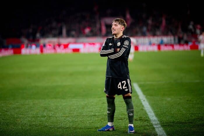 Lennart Karl in der Bundesliga beim FC Bayern München '(Foto Depsotiphotos.com)